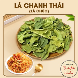 Lá chanh Thái sấy khô 100g, lá chúc nguyên lá, thơm sạch, gia vị nấu ăn - TBLãn ông