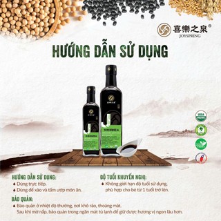 Nước Tương Hữu Cơ Ít Muối Joyspring (210ml & 500ml) Tăng Vị Đậm Đà, Ăn Ngon Hơn - Natural Market