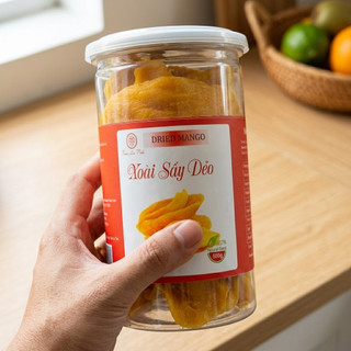 Xoài Sấy Dẻo 1Kg - Loại 1 Dẻo Ngon Tự Nhiên