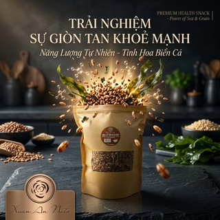 Gạo Lứt Sấy Rong Biển 500g Giòn Ngon Healthy