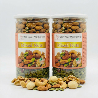 Mix Hạt Dinh Dưỡng 6 Loại Cao Cấp 1 Kg – Healthy, Giòn Ngon, Nhiều Size