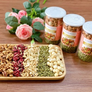Mix Hạt Dinh Dưỡng 6 Loại Cao Cấp 1 Kg – Healthy, Giòn Ngon, Nhiều Size