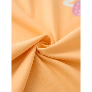 Bộ đồ bé gái strawberry YODY chất liệu cotton 100% mềm mại GCST26S006