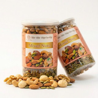 Mix 6 Loại Hạt Dinh Dưỡng 300g Cao Cấp Healthy Giòn Bùi Thơm Ngon