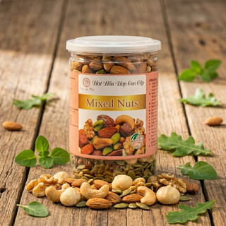 Mix 6 Loại Hạt Dinh Dưỡng 300g Cao Cấp Healthy Giòn Bùi Thơm Ngon