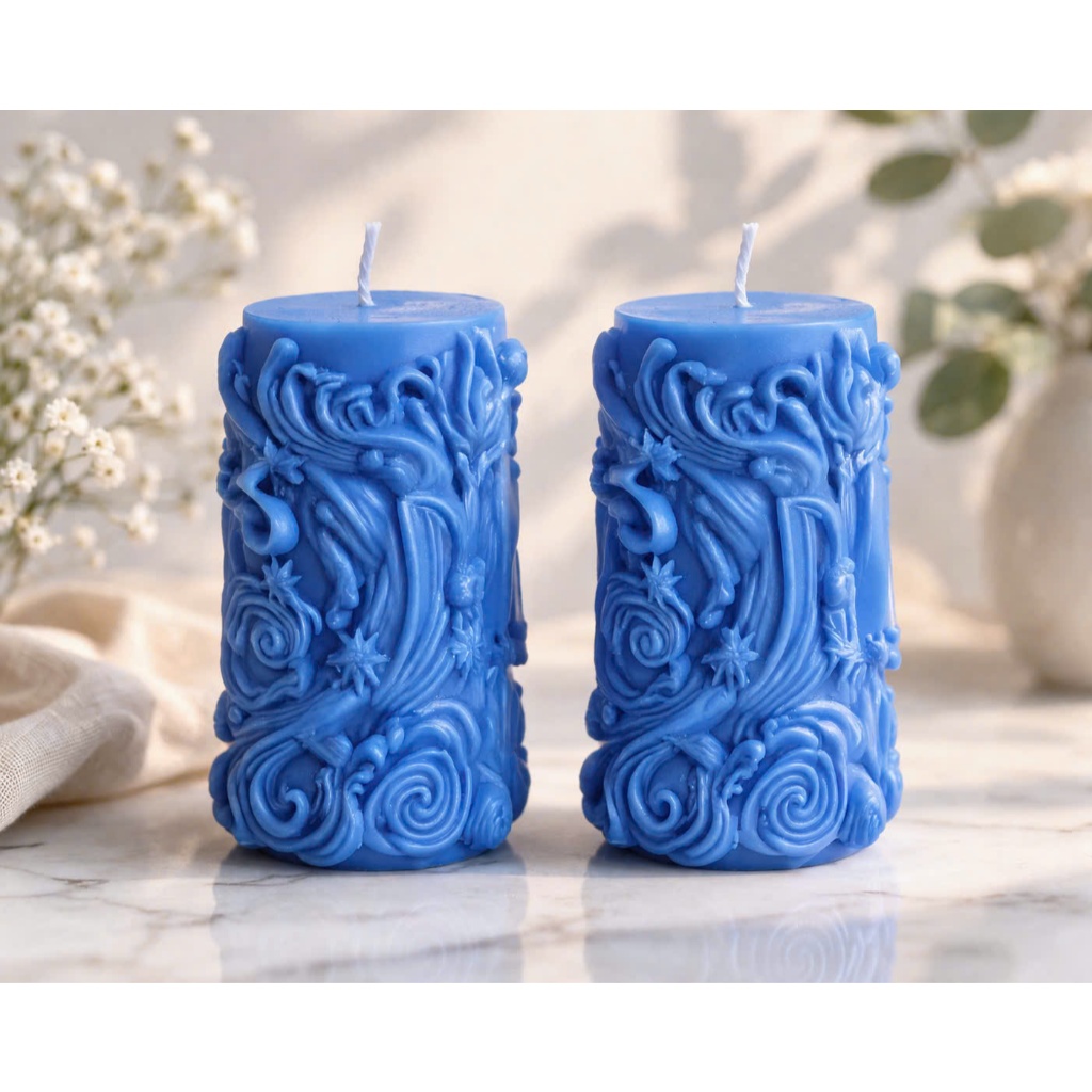 Nến Trụ Cao - nến cúng -dùng bàn thờ gia tiên - nơi thờ cúng - cháy lâu -không khói -an toàn sức khỏe | Hương Gấu