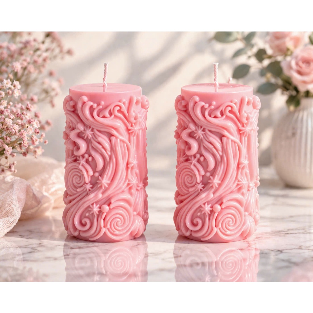 Nến Trụ Cao - nến cúng -dùng bàn thờ gia tiên - nơi thờ cúng - cháy lâu -không khói -an toàn sức khỏe | Hương Gấu