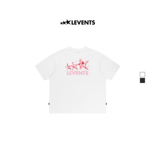 Áo Thun Levents Sakura Signature Logo Semi-Oversized Tee 100% Cotton T-shirt
