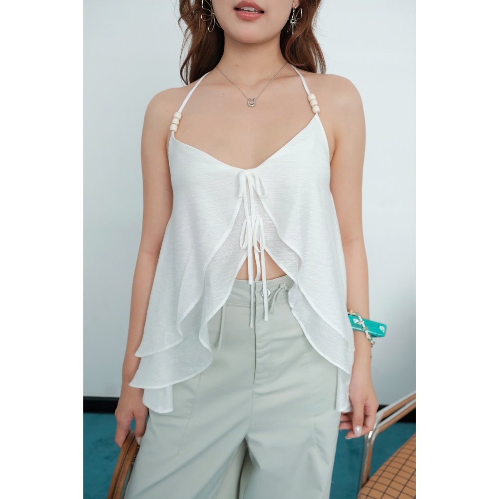 Áo Kiểu Nữ SPIKEN TOP Hở Lưng Cách Điệu Thời Trang Mùa Hè SECODEE