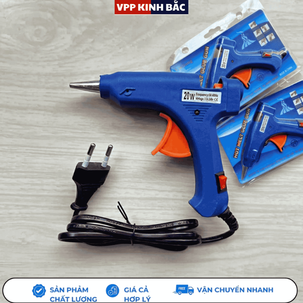 Súng Bắn Keo Nến - Máy Keo Nến 20W Sửa Chữa Gia Đình, Làm Đồ Hand Made.