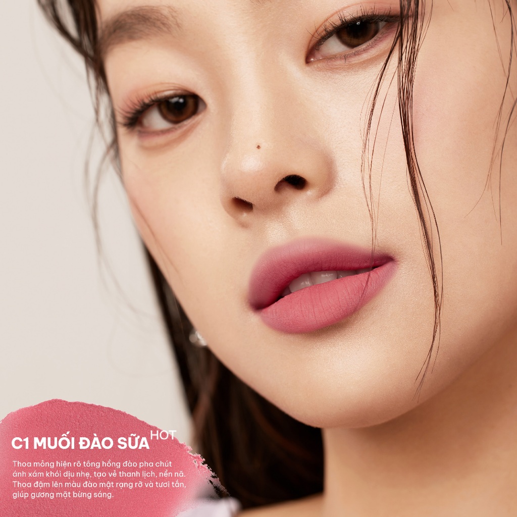 Son Bùn Không Khí Airy INTO YOU Lì Nhẹ Dễ Tán, Không Khô Môi Phù Hợp Với Nhiều Tông Da 1.8g