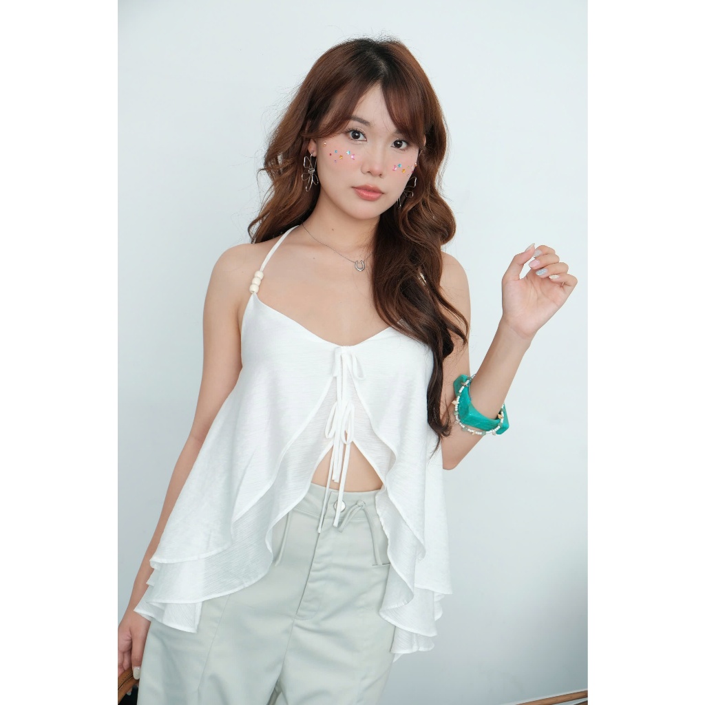 Áo Kiểu Nữ SPIKEN TOP Hở Lưng Cách Điệu Thời Trang Mùa Hè SECODEE