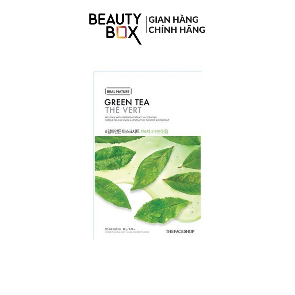 Dòng Mặt Nạ Giấy Dưỡng Da Toàn Diện THE FACE SHOP Real Nature Face Mask (Gz)