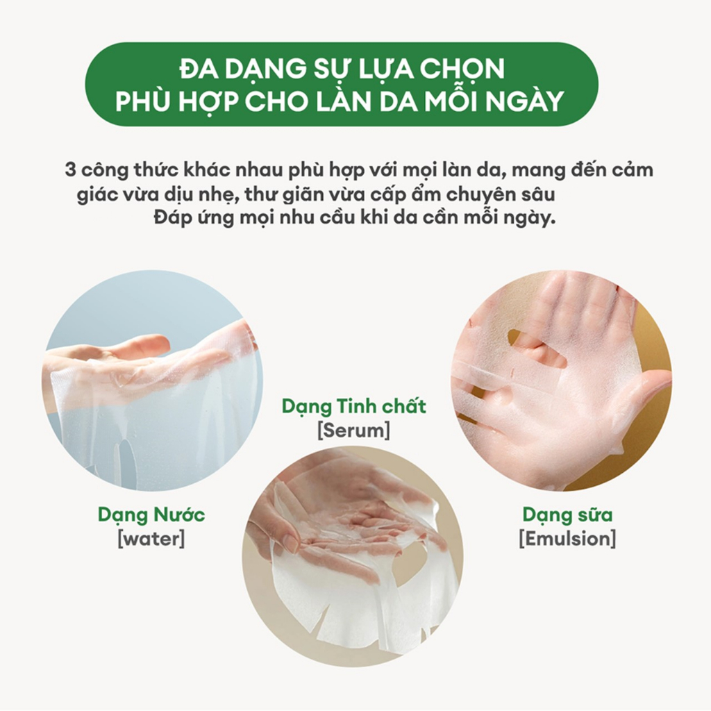 Dòng Mặt Nạ Giấy Dưỡng Da Toàn Diện THE FACE SHOP Real Nature Face Mask (Gz)