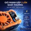 Quạt Đeo Thắt Lưng 150 Cấp Độ Gió Z09 12000mAh, Quạt Điều Hòa Mini Đeo Hông, Đeo Cổ, Gió Cực Mạnh