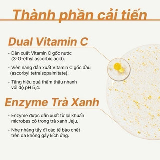 Tinh chất Vitamin C bọc Enzyme Trà xanh mờ thâm, trắng da sau 4 tuần INNISFREE
