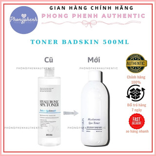 TONER BADSKIN HYALURONIC SPA TONER 500ML