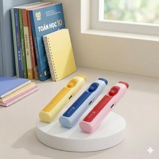 Bút Tẩy Xóa Nhiệt Điện Tử Cho bé - Xóa Sạch dễ dùng, (Lưu ý:Chỉ dành cho bút mực xóa- Mực in, mực thường không xóa được)