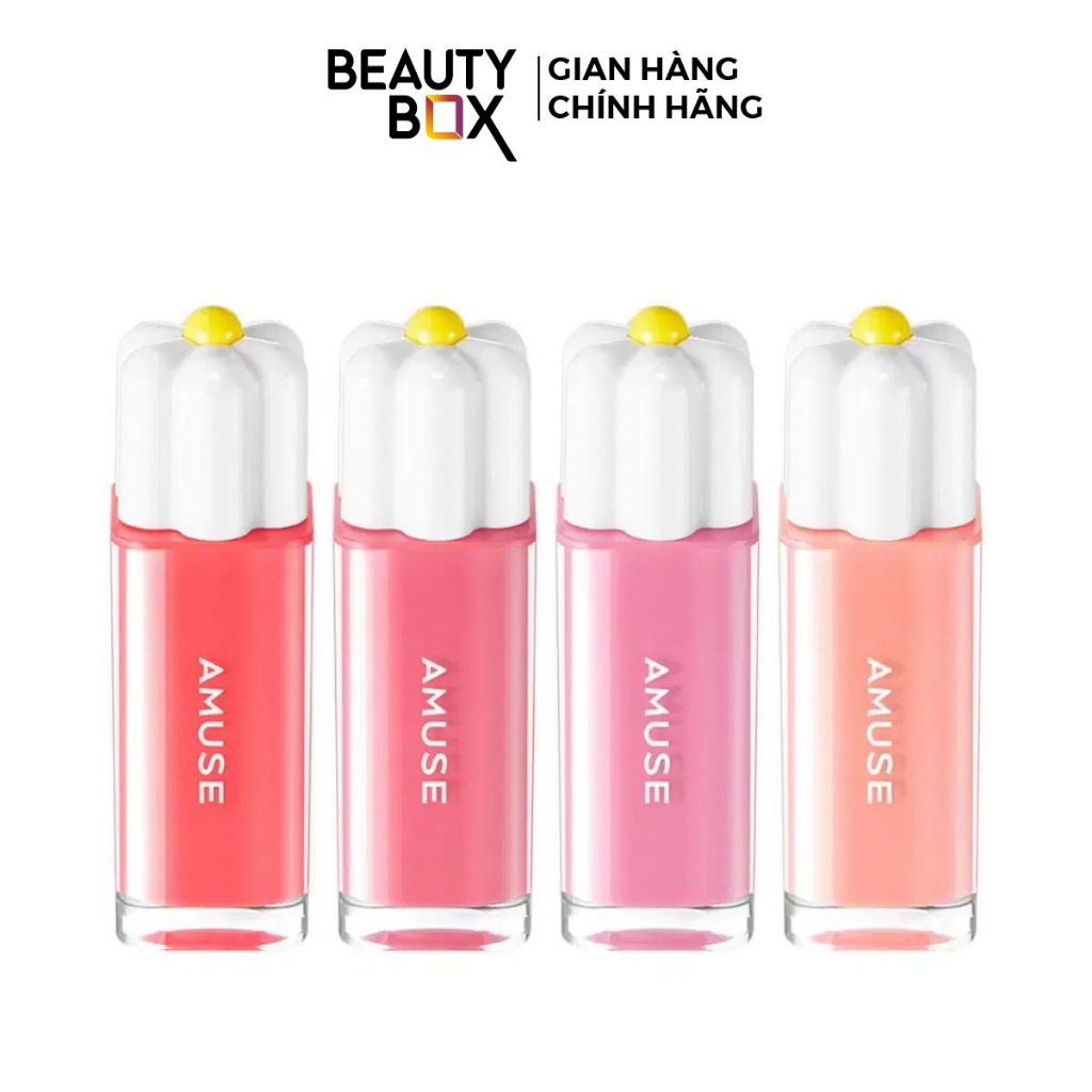 [Săn Sale] Son Nước Bóng Thuần Chay Amuse Dew Tint 4g