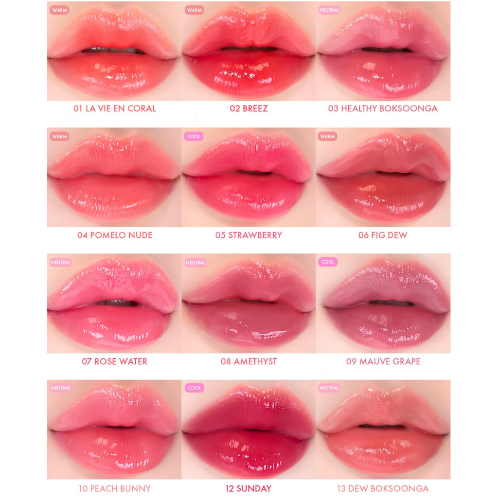 [Săn Sale] Son Nước Bóng Thuần Chay Amuse Dew Tint 4g