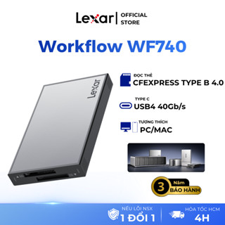 Đầu đọc thẻ Lexar Professional Workflow CFexpress 4.0 Type B/ Type A - Tốc độ lên đến 40Gb/s
