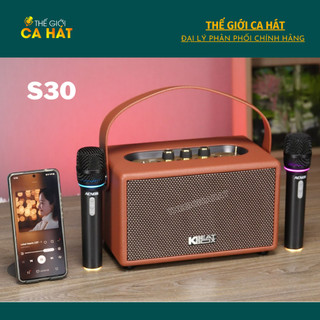 ACNOS S30 Loa Karaoke Mini Bluetooth NGHE ĐÃ HÁT HAY ACNOS Soncamedia + Tặng 2 chống lăn