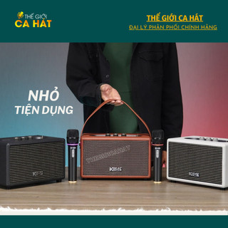 ACNOS S30 Loa Karaoke Mini Bluetooth NGHE ĐÃ HÁT HAY ACNOS Soncamedia + Tặng 2 chống lăn