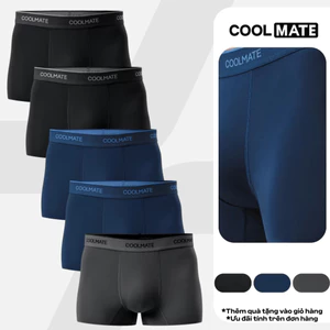 Combo 5 Quần Lót Nam Trunk Ice Cooling II mát lạnh thoáng mát Coolmate