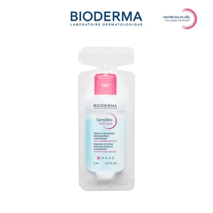Tẩy trang mắt môi Micellar 2 lớp thế hệ mới Bioderma Sensibio H2O Eye 9ml