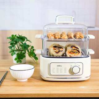 Nồi Hấp 2 Tầng Haatz HTP099 Công Suất 1000W Hấp Nhanh Giữ Trọn Dưỡng Chất, Dung Tích 10L - Nhà Bếp Thiên Hà