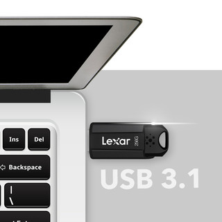 USB 64GB/ 128GB/ 256GB Lexar S80 3.1, Tốc độ đọc 150MB/s, Nhỏ gọn, Tương thích PC/ MAC
