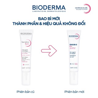 Gel dưỡng mắt 3 tác động thế hệ mới Bioderma Sensibio Eye+ 15ml
