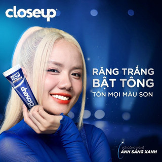 [SHOPEEVIP] Combo 6 Kem đánh răng Closeup White Now - Trắng Bật Tông 3X TỨC THÌ với Công nghệ Ánh Sáng Xanh 100g