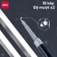 Combo 10 20 Ruột Bút Gel Deli Mực Đen Siêu Mượt Nhanh Khô Ngòi ST 0.5mm Bi Kép Nâng Cấp