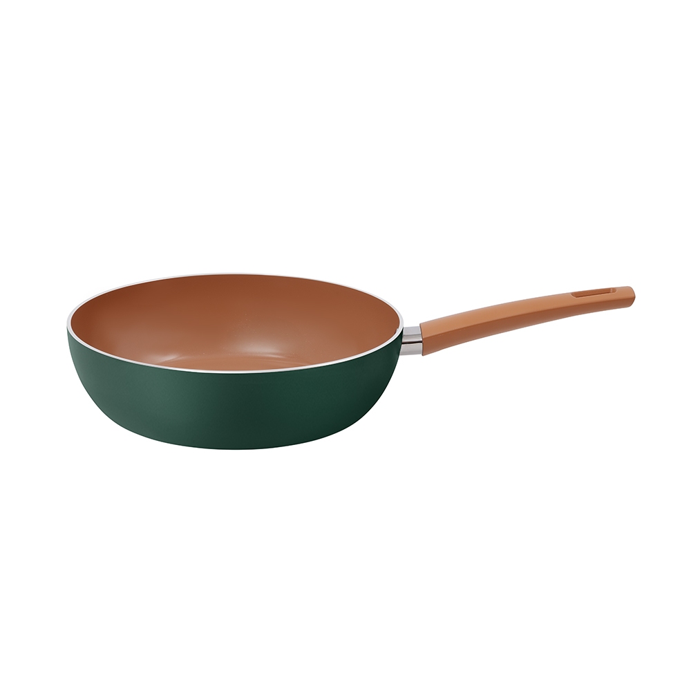 ( Độc quyền chỉ có trên Shopee) Chảo chống dính Ceramic CeraTitan Elmich Olive EL5983 size 24,26cm