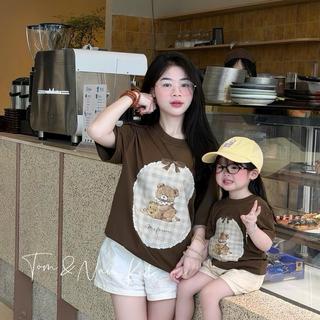 A20-Giá 1 áo [tomnaukids] Áo thun MẸ&BÉ siêu HOT- Size 9-80Kg