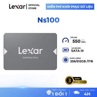 Ổ Cứng Gắn Trong SSD 2.5 Inch SATA III Lexar NS100/ NQ100 256GB-1TB 550MB/s Tương Thích Laptop/PC