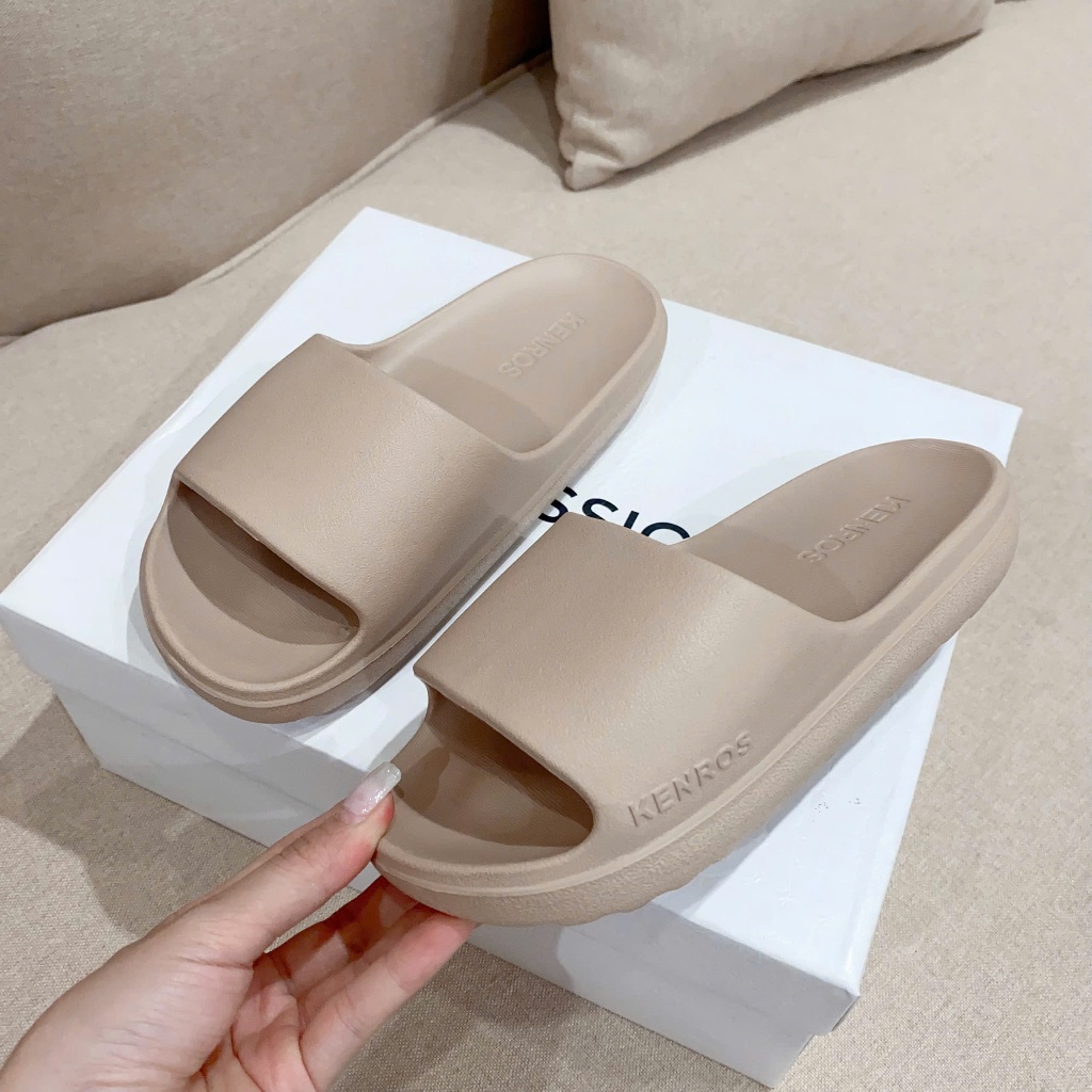 Dép Bánh Mì Nam Nữ, Chất Liệu Đế Chống Trơn Trượt, Chống Thấm, Phù Hợp Mang Đi Dạo, Đi Chơi, Size 36-39