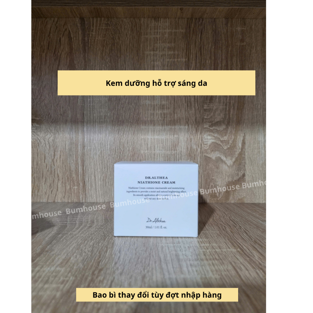 [HÀNG CTY] Kem Dưỡng Sáng Da Nâng Tone Da Dr.Althea Niathione Cream 30ml_Dr Althea