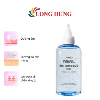 Nước hoa hồng cấp ẩm Jumiso Waterfull Hyaluronic Acid Toner (250ml)