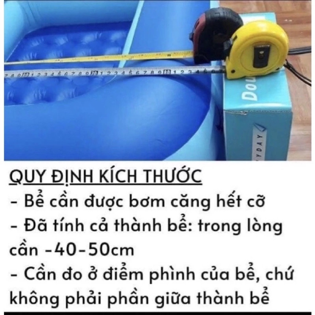 BỂ BƠI,PHAO BƠI CHO BÉ, BỂ BƠI 2M9 3TẦNG, 2M6 3TẦNG, 2M1 3TẦNG, 1M8 3TÀNG, 1M5 3TẦNG, 1M3 3TẦNG KÈM MIẾNG VÁ