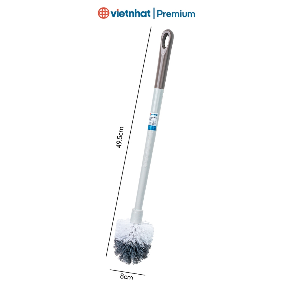 Cọ Toilet Cọ Bồn Cầu Cán Dài 2 Màu 5854, Bàn Chải Vệ Sinh Nhà Tắm Việt Nhật