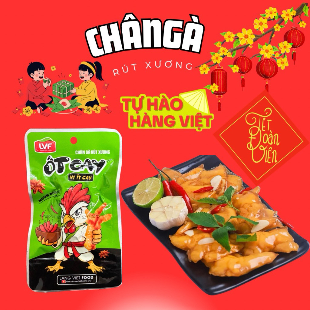 COMBO 30 Rút Xương ớt cay  ngon giòn cay 22g