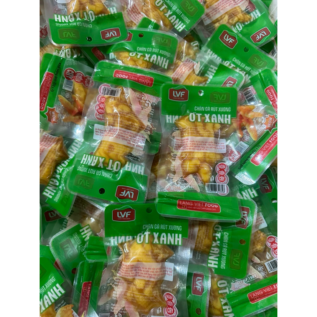 COMBO 30 Rút Xương ớt cay  ngon giòn cay 22g