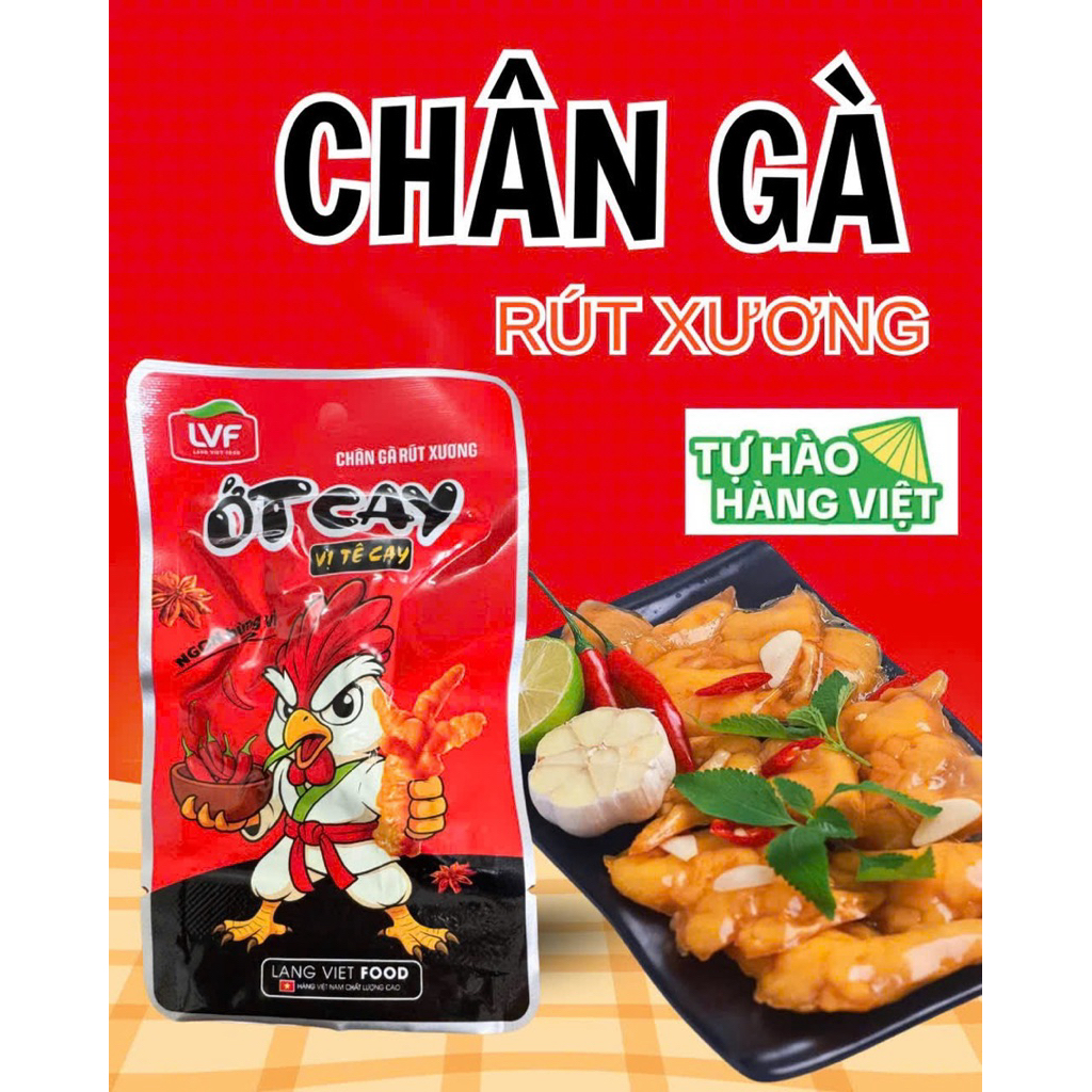 COMBO 30 Rút Xương ớt cay  ngon giòn cay 22g