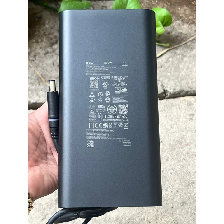 Bán sạc laptop DELL Ovan 280W ( 19.5V - 14.36A ) , keng như mới HA280PM230 Hàng cũ zin theo máy chính hãng