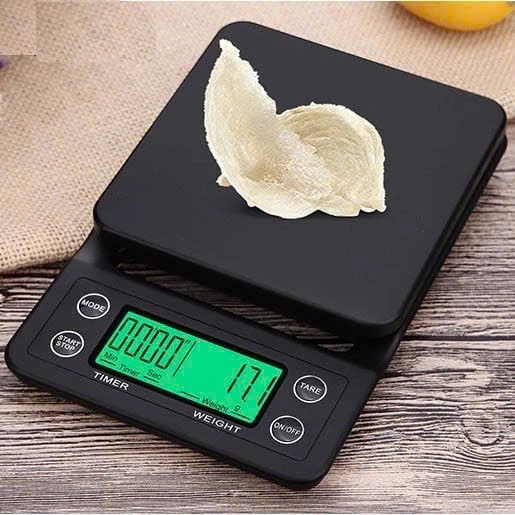 Cân Điện Tử Nhà Bếp C-07 Trừ Bì Chính Xác Tải Trọng 5Kg Nhiều Chế Độ Dễ Dùng