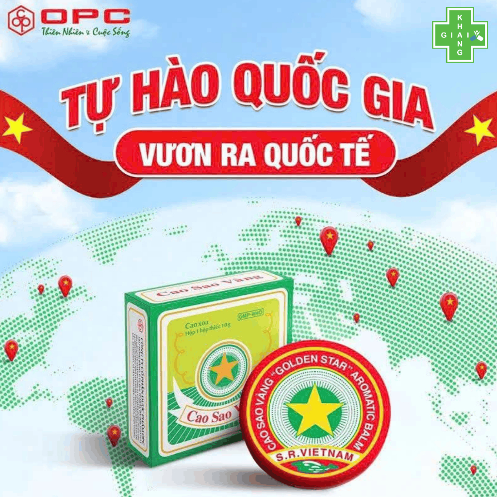 Cao sao vàng OPC thần dược của mọi nhà, trợ thủ đắt lực mọi thế hệ giúp đánh bay cảm cúm, nhức mỏi (Hộp thiếc 10g)