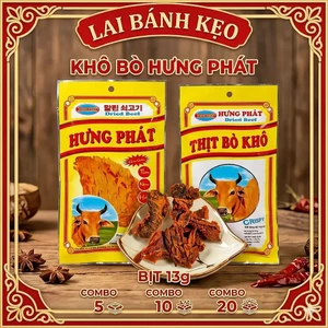 Gói Khô Bò Hưng Phát 13g