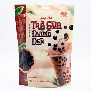 Bán Sỉ Bịch Kẹo Dẻo Trà Sữa Đường Đen Thái Dương TL: 300g (60-65 viên)